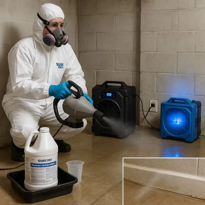 Sanitization and Odor Removal process in Breese, IL